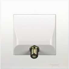 1GANG CABLE TV "F" CONNECTOR, WE